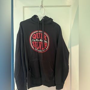 Quicksilver Hoodie - Mens Medium - Black